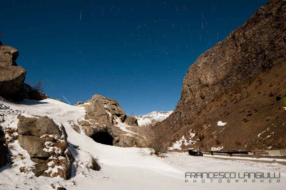 Rotazione stellare sul Moncenisio